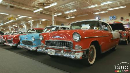 L'intérieur du musée Muscle Car City, img. 1